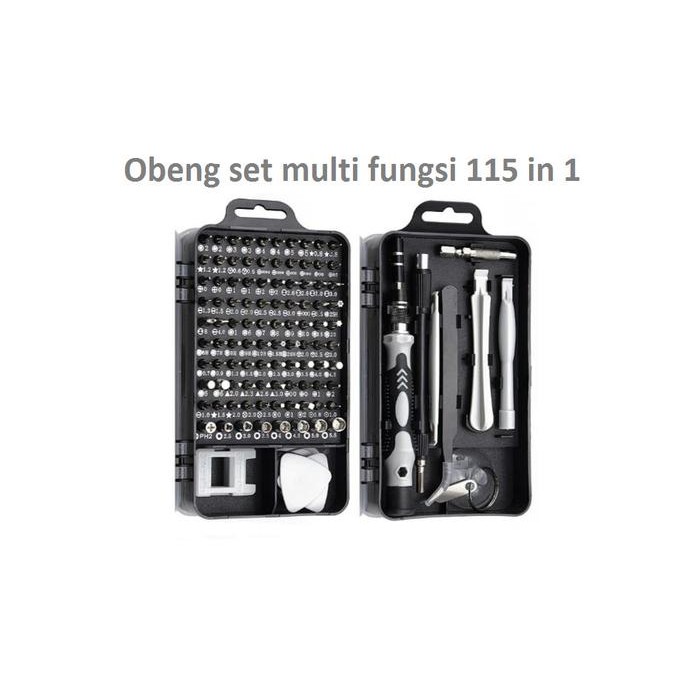 Menarik Perangkat Obeng Presisi Set Obeng Tool Magnetik Screwdriver 135 In 1 Terlariss 