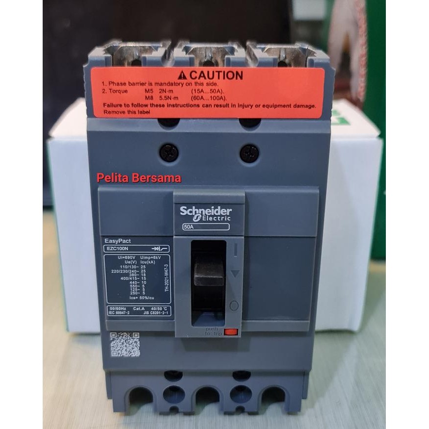 MCCB 50 A Schneider EasyPact