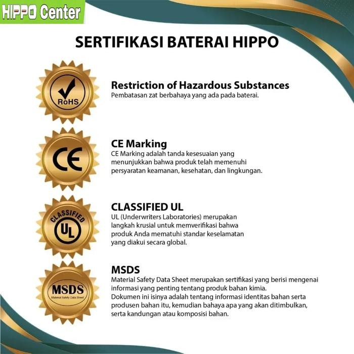 Ready BATERAI HIPPO Compatible with Redmi Mi Max 1 ( BM49 ) 4800mAh