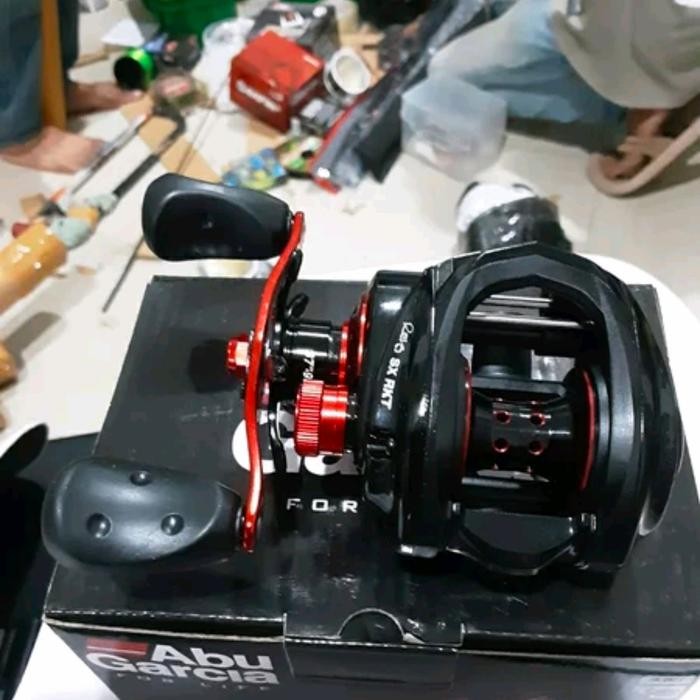 reel abu garcia revo rocket sx rkt l reel bc dus hitam