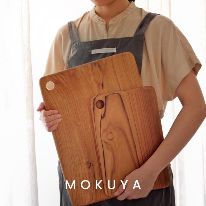 Gen Active Gloves - Tantan - Talenan Kayu Jati Besar Premium 2Cm Cutting Board Tebal Estetik Untuk