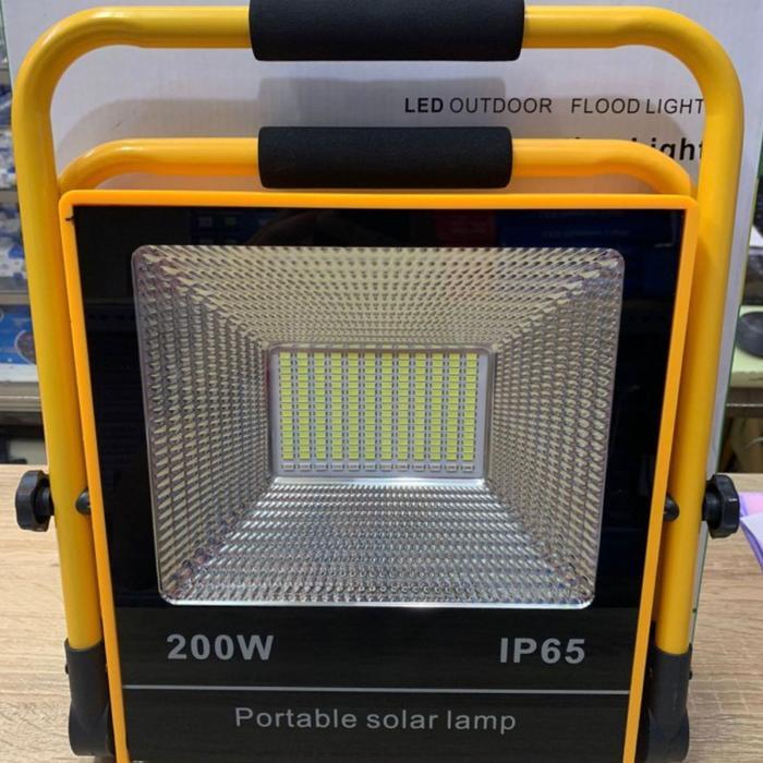 lampu tembak led emergency portable 200w lampu sorot emergency 200 w