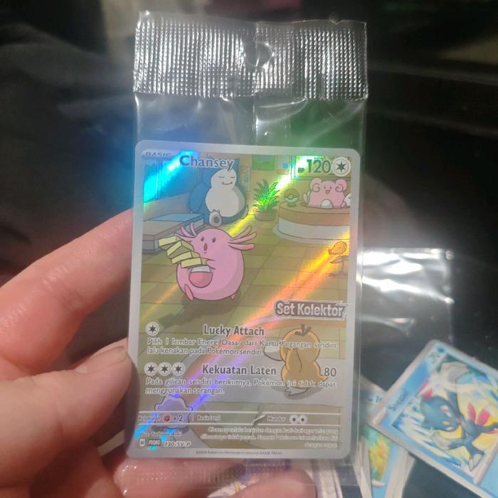 STOK TERBATAS  CHANSEY SET KOLEKTOR PROMO SV6S TCG POKEMON INDONESIA TERJANGKAU
