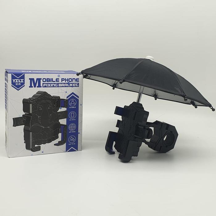 Holder Handphone Hp Motor/Holder Stang Motor/Holder Motor Payung Mini