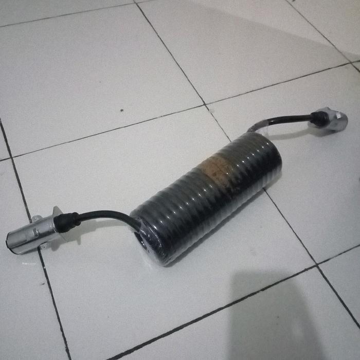 Kabel Spiral Electric Trailer 7 pin + socket