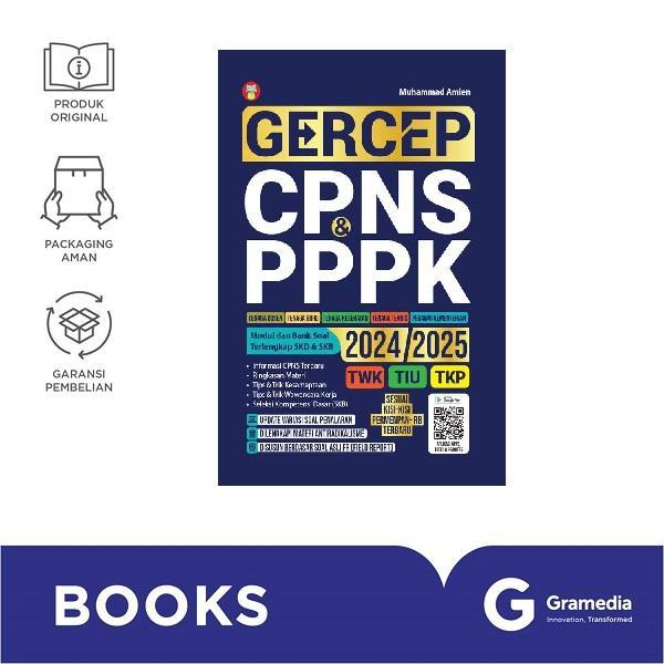 Gramedia Buku Gercep Cpns&Pppk 2024 - 2025