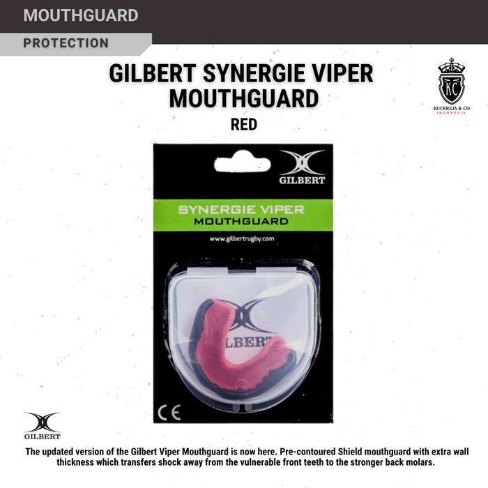 Gilbert Viper Mouthguard - Red