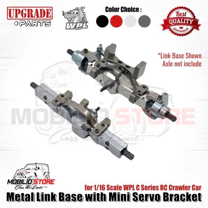 Upgrade Metal Link Base Mini Servo Mount Bracket For Rc Wpl C14/24/54