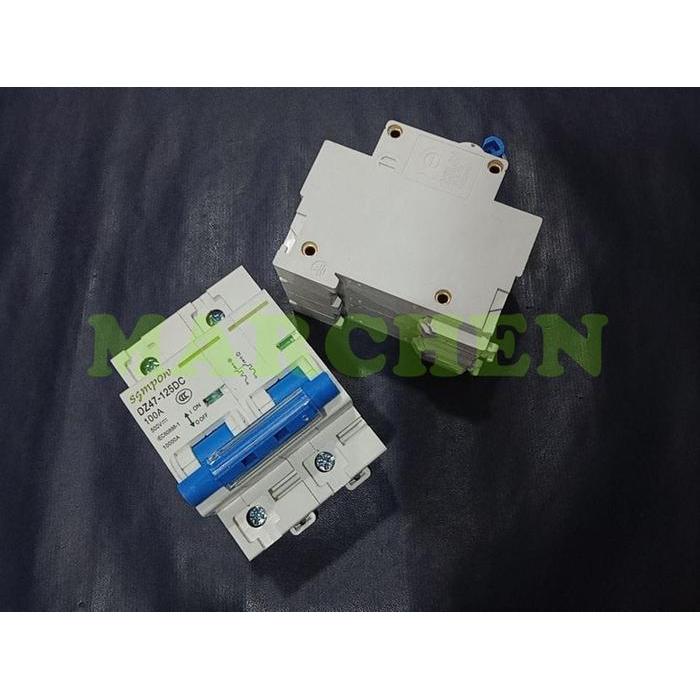 Mcb Dc 2P 2 Pole 100 A 100A