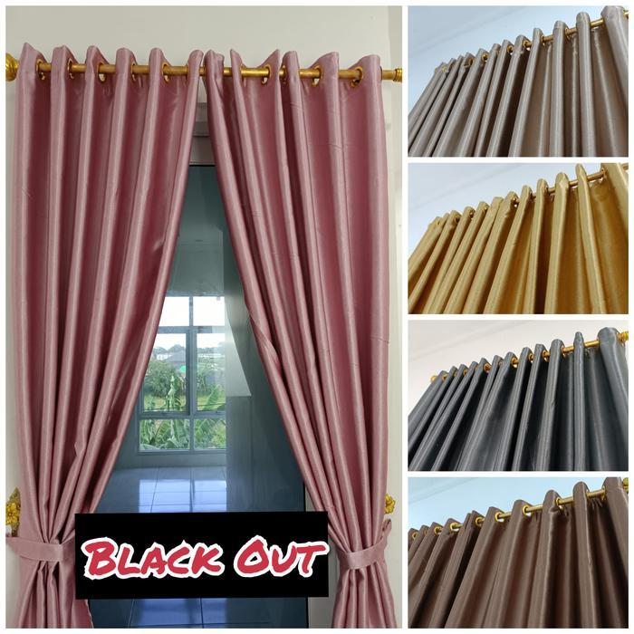 Gorden Ruang Tamu - Hordeng Ruang Tamu Mewah - Korden Pintu Blackout Minimalis