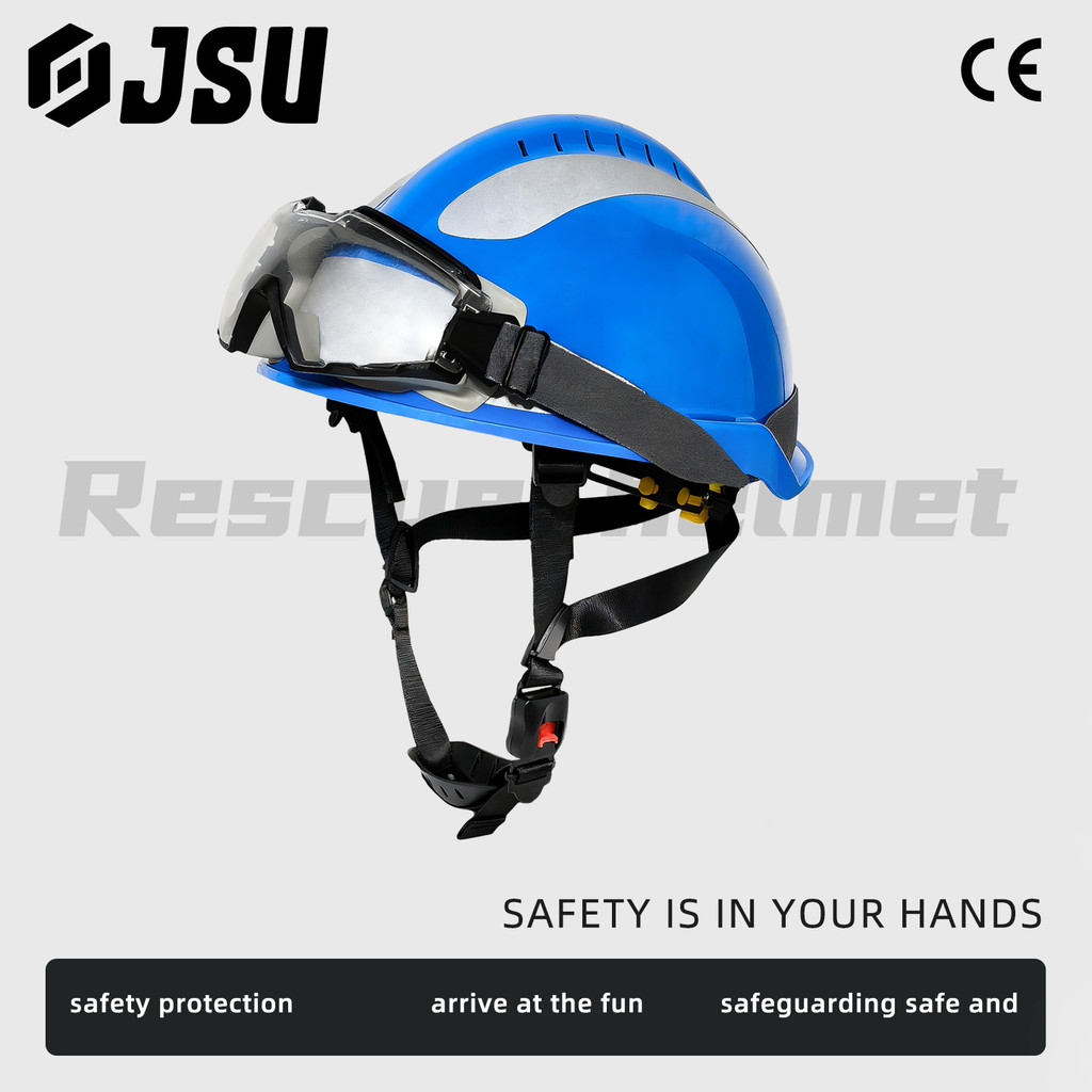 Jsu Rescue Helmet For Emergency Search And Rescue Multi-Functional Adjustable Safety Helmet With