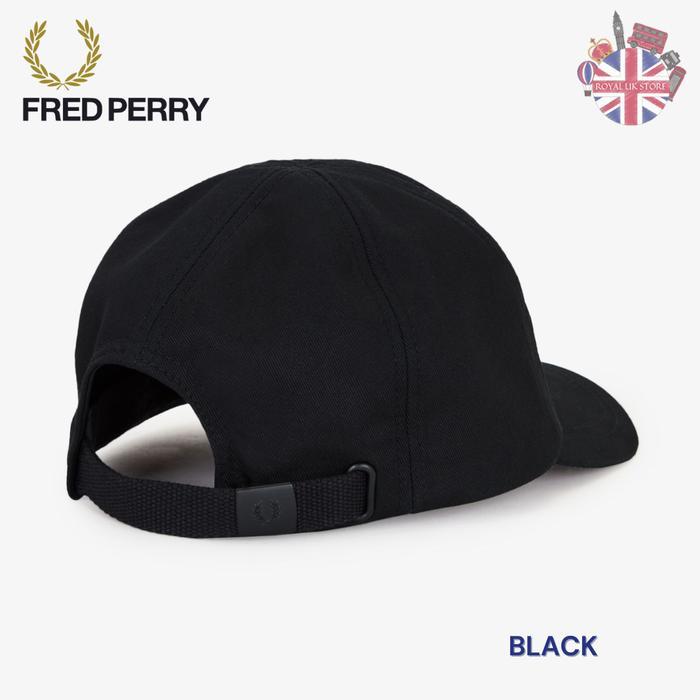 Fred Perry Classic Pique Cap/Hat/Topi Baseball [100% Original Fred Perry UK]