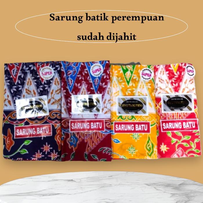 eyys- Kain Sarung Batu Wanita Murah Batik Dewasa Tenun