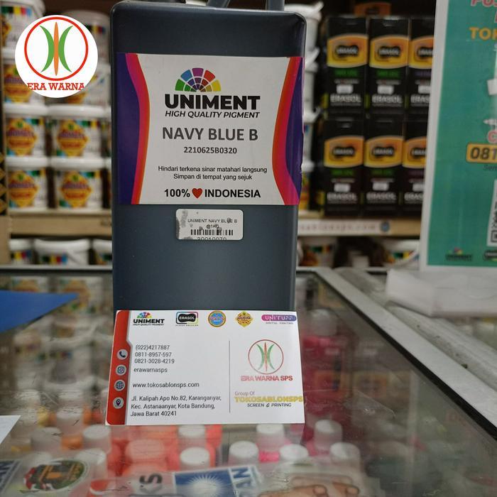 bibit pewarna / pigment warna Uniment Navy Blue B @1kg
