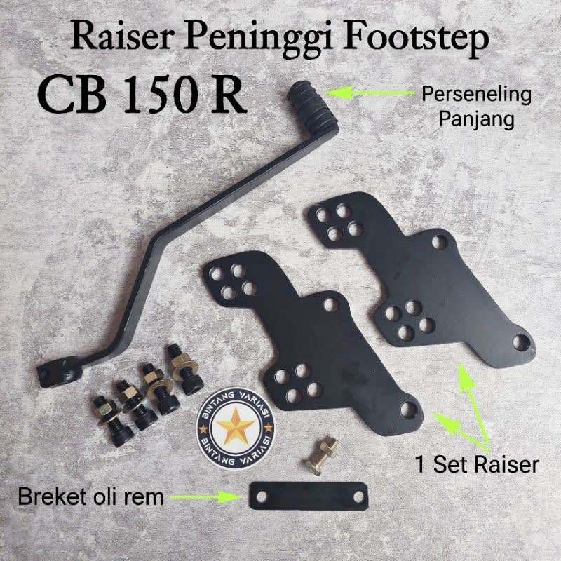 Raiser Footstep Peninggi Footstep New Cb150r Old Cb150 New Cb150 x | Underbone CB150R