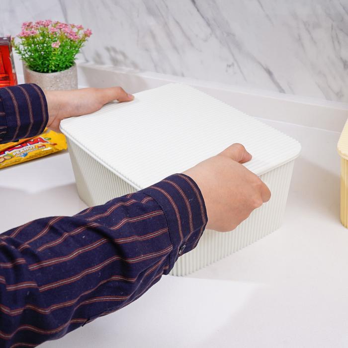 pvwo- Azko Stora Doric Kotak Penyimpanan Kotak Serbaguna Wadah Simpan Storage Box Boks