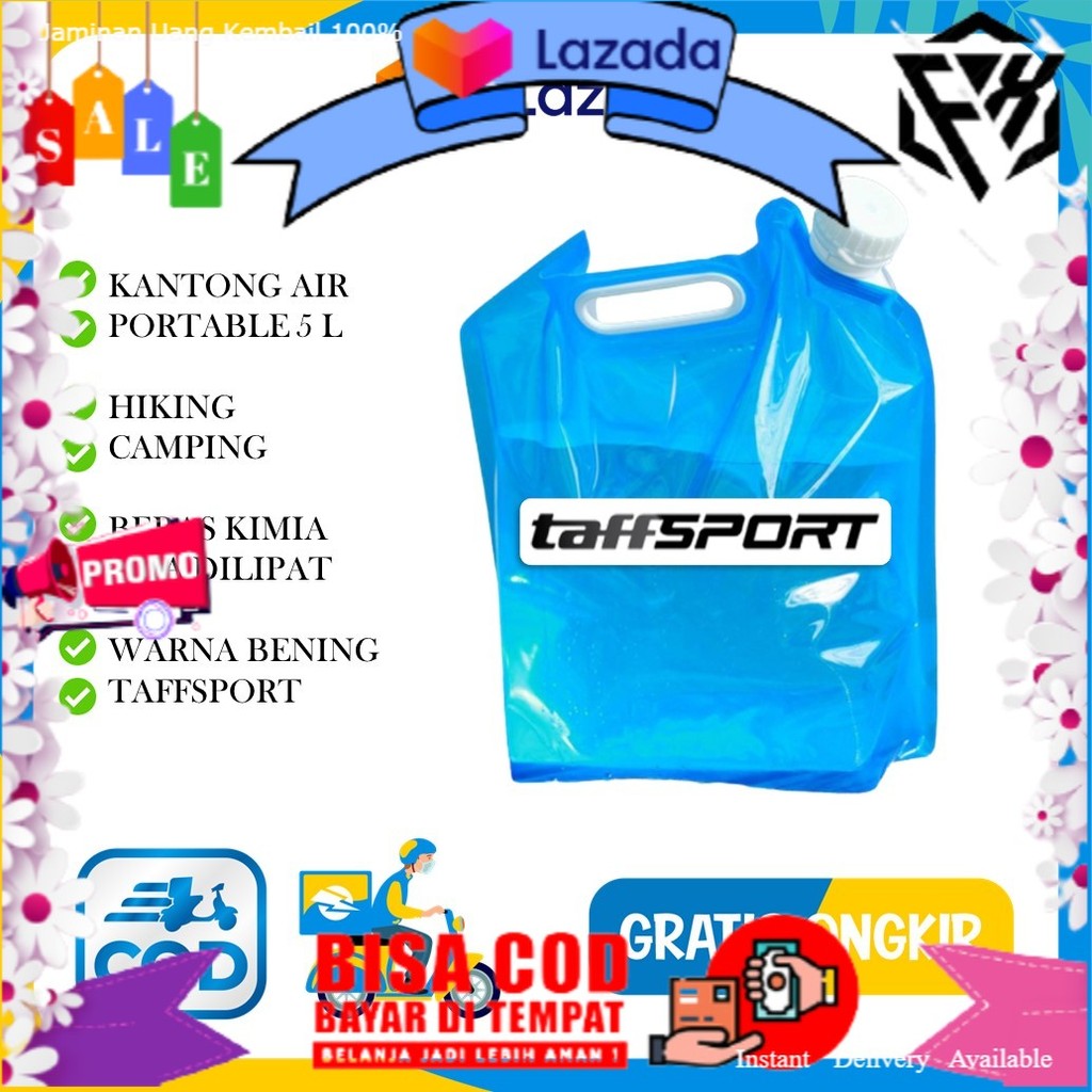 FX STORE - Kantong air portable water bag 5 liter kantong kantung tempat air minum gunung portable c