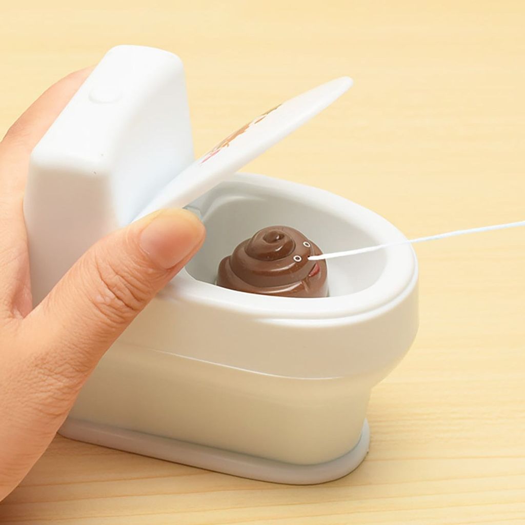 1Pc-Novel Interesting Poop Spray Prank Toy Joke Cary Toys Sprinkler Toilet Spray Gun Simulation