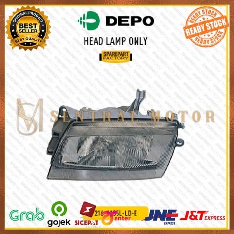 Head Lamp Lampu Depan Besar Kiri Mazda 323 1997 DEPO