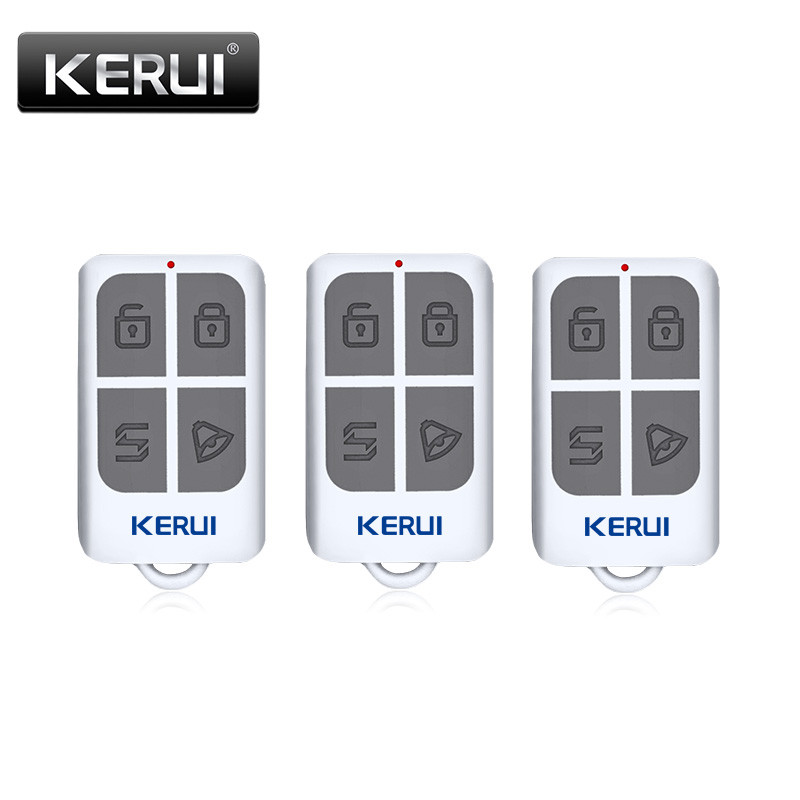 KERUI Wireless Portable Remote Control 4 Buttons For KERUI GSM PSTN