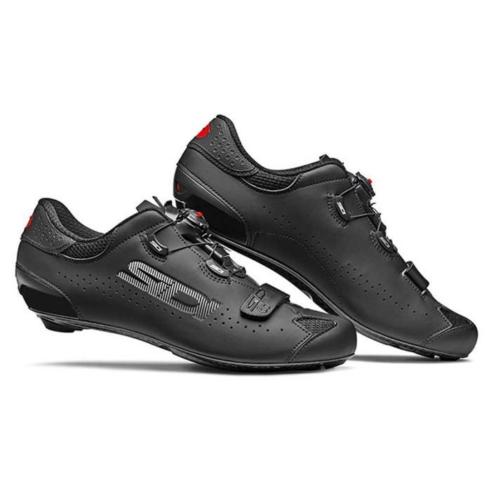 DISKON SHOES SIDI SIXTY BLACK SEPATU CLEAT SEPEDA ROADBIKE READY STOCK