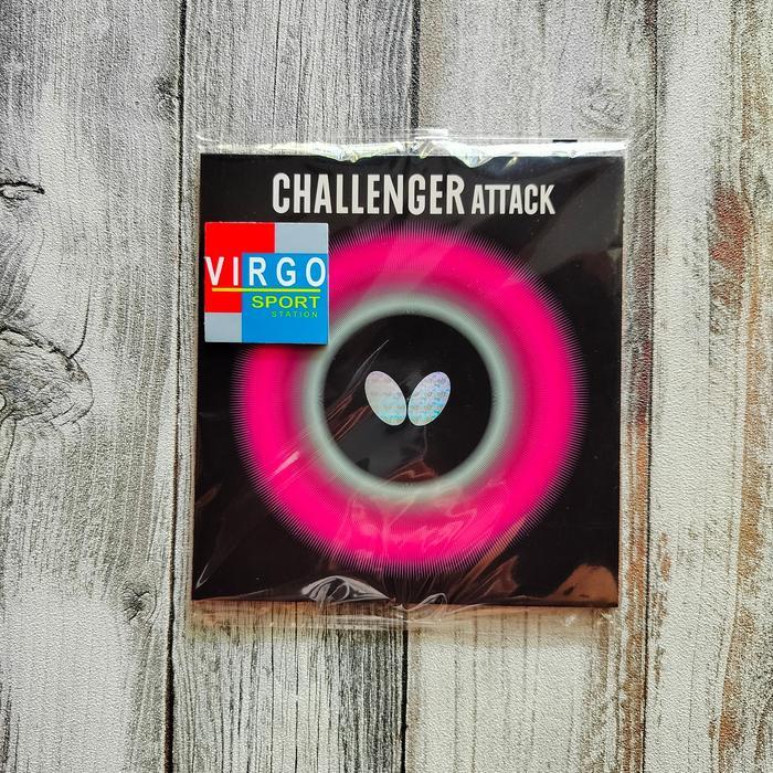 BUTTERFLY CHALLENGER ATTACK KARET BINTIK SERANG BAT BET PINGPONG