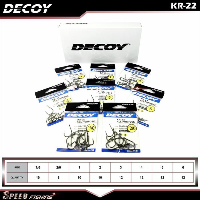 Hook Mata Kail Pancing Decoy KR-22