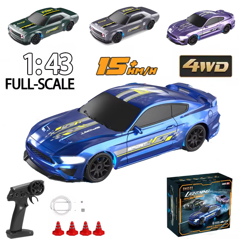 Rc Drift Car 2.4G 1:43 Remote Control Car 4 Drift Rc Car Vehicle High Speed Racing Rc Drifting Car