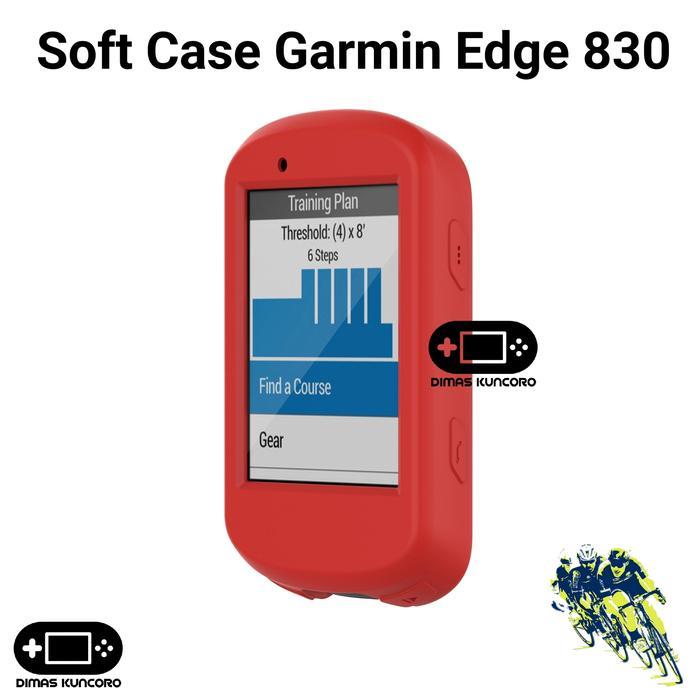 34oi- Soft Case Garmin Edge 830 Silicone Silikon Bumper Cover Garmin Edge 830