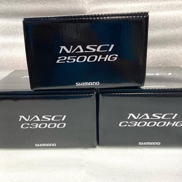 REEL GALATAMA SHIMANO NASCI TERBARU 2500HG C3000 C3000HG 2025