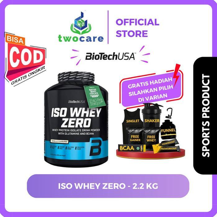 ASLI Biotech USA Iso Whey Zero Lactose 2.2kg 2270gr Isolate Whey Protein READY STOCK