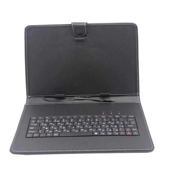 Ada Stok s8 / s9 / pro11 / s11/ 10inch Universal Keyboard Case for Tablet PC Wire Micro Type-C USB