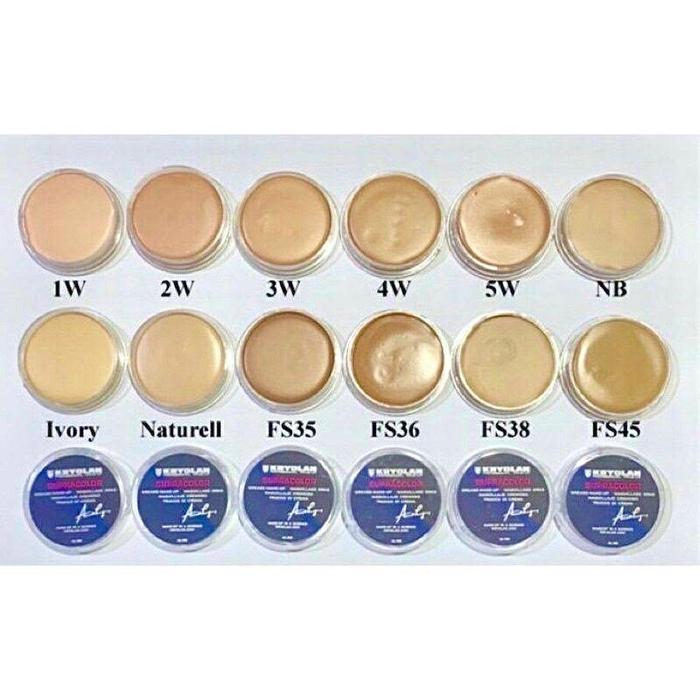 Diskon Kryolan/Cryolan Supracolor Foundation 8Ml - Mini Crayolan High Coverage Concealer Liquid -