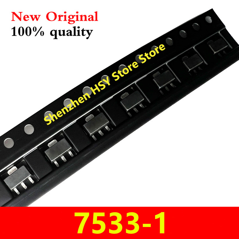 (100piece)100% New HT7533 HT7533-1 7533-1 7533 For High Driver Regulator sot-89