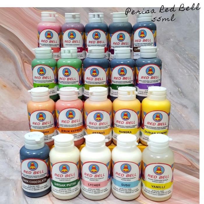 NEW (55 ml) REDBELL PASTA Aneka Varian Rasa PERISA & PEWARNA Baking pasta matcha kemasan pasta