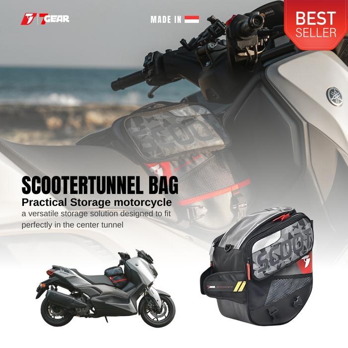 Scooter Tunnel Bag 7Gear Matic Tas Dek Nmax Pcx Forza Xmax Burgman
