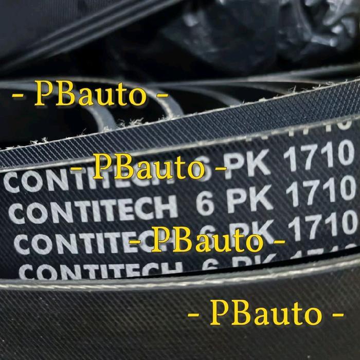 Fanbelt 6Pk X 1710 Contitech / Fan Belt Mbenz Tali Kipas Continental 6 Pk Fanbel