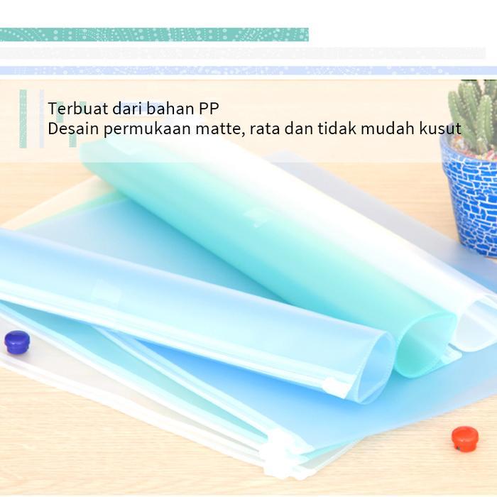 NW Deli Zipper Storage Bag Travel Pouch/Plastik Ziplock A4 A5 558X