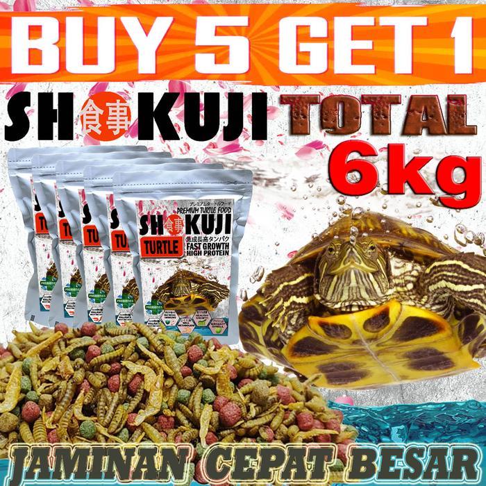 Bp Shokuji Turtle Food Pakan Kura Res Brazil Cst Ast Aligator Pelet Makanan Kura-Kura Air Ambon