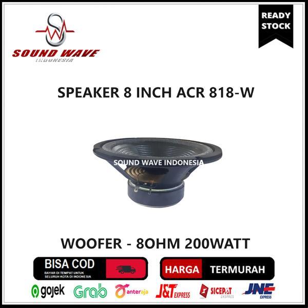 Speaker Acr 8 Inch 818-W Woofer