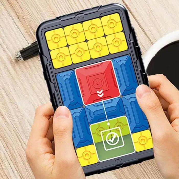 Mainan Interaktif Super Slide Huarong Road - Teaser Puzzle Otak