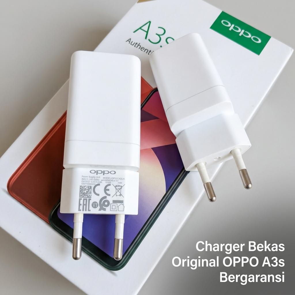 Adapter Charger OPPO AK779GB Bekas Copotan Fast Charging VOOC 20W 5V 4A Cocok OPPO A3s