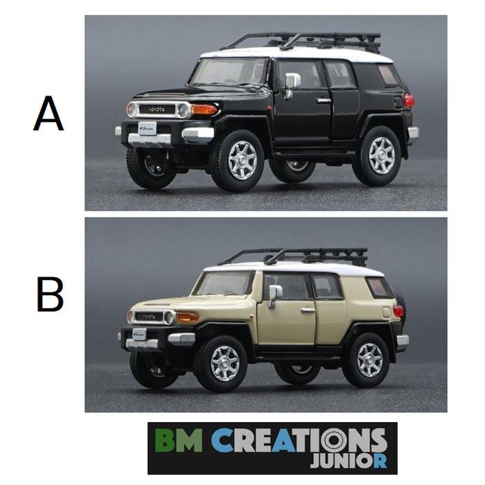 Bm Creations Junior Toyota Fj Cruiser 2015 Ivory Black Bmcreations