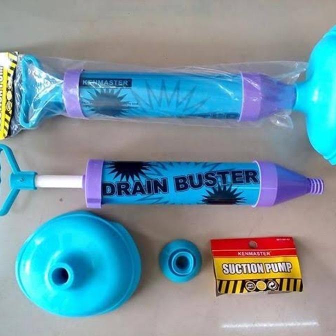 READYY KENMASTER Pompa Sedot Dorong WC/Drain Buster Anti Mampet Tersumbat /Alat Sedot WC / Alat