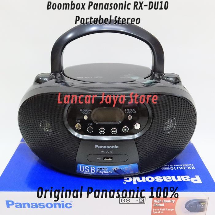 Mini Compo CD Player/Panasonic RXDU10 B Original CD Lagu