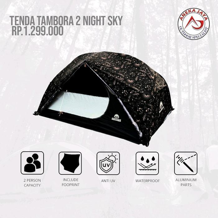 TERLARIS TENDA TAMBORA 2 NIGHT SKY BIG ADVENTURE READY