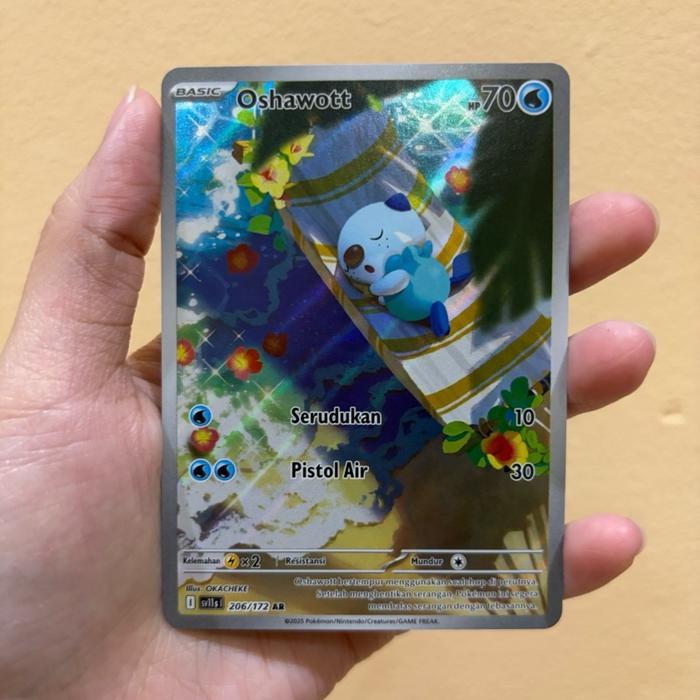 Oshawott AR (206/172) Pokemon Indonesia ~ Hitam Putih SV11S