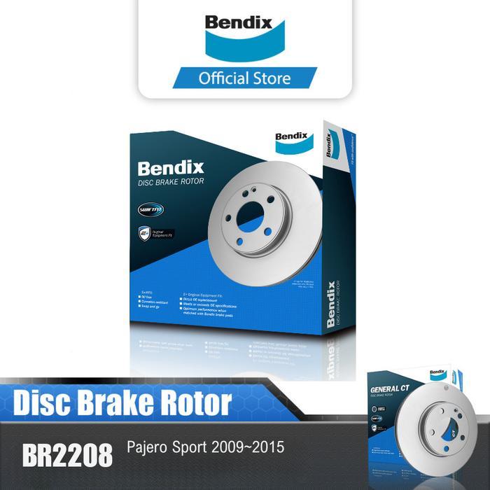 BestSeller Bendix Rotor Brake Disc Piringan Rem Mobil Pajero Sport 2009-2015 BR2208