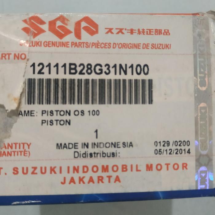 Piston Shogun FL125 New Shogun 125RR Os 100