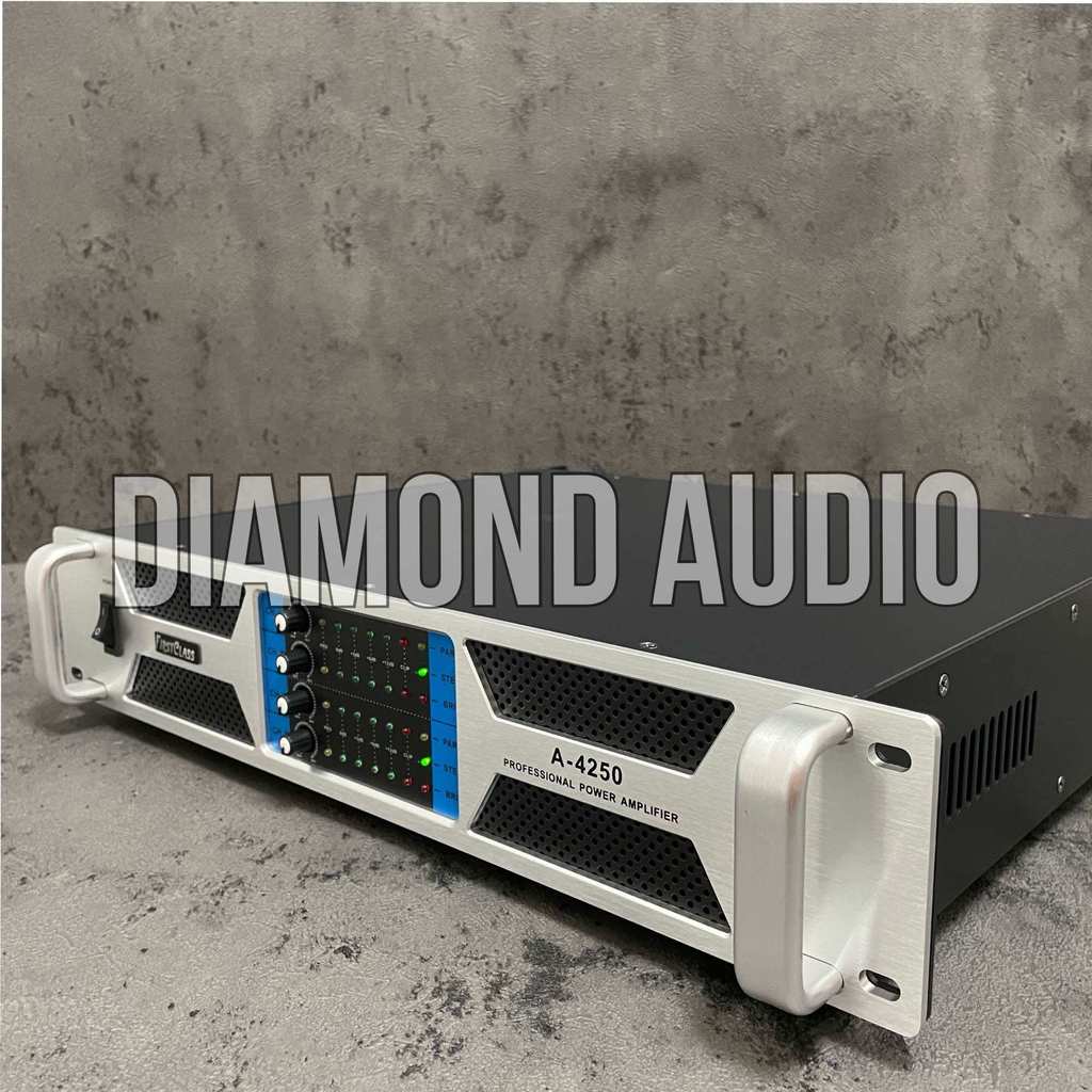 Power amplifier 4 channel firstclass fc a4250 original firstclass fca 4250